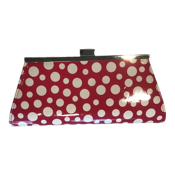 Neiman Marcus Pink Patent Clutch - Picture 2 of 9